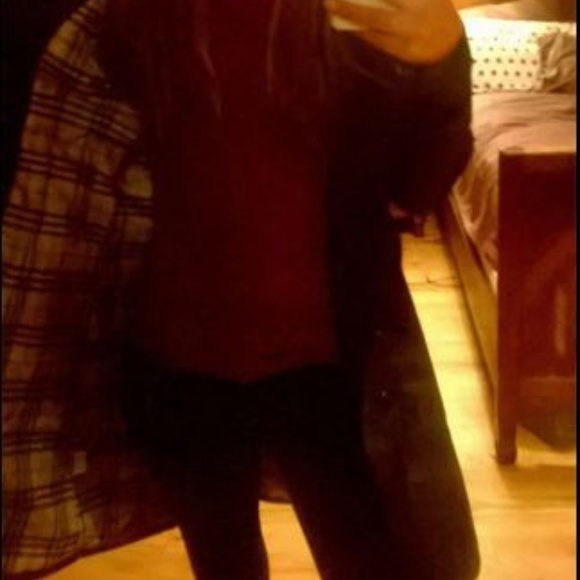 Edgy Black Trench Coat Detective Dress Jacket - Picture 3 of 3